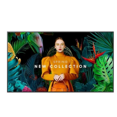 Samsung Display Indoor 500nit QMC 65 4K - VESA 400x300 - 21kg - 145x83cm - 3 ann